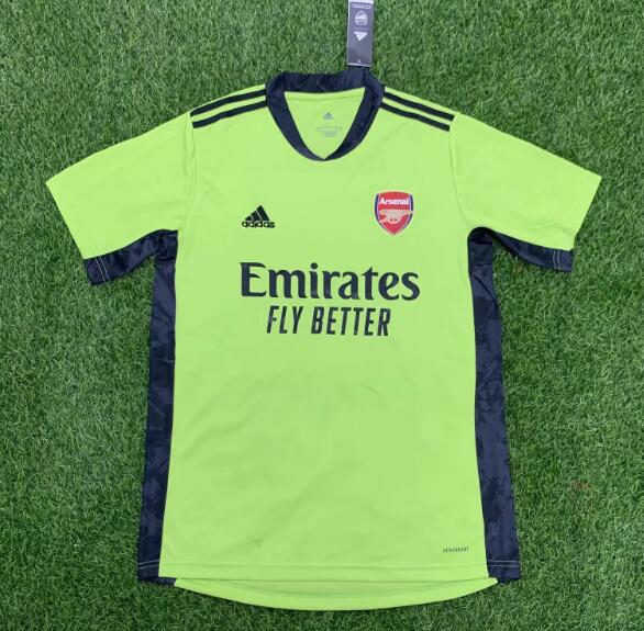 Arsenal Goalkeeper Green Soccer Jersey Shirt 2020/21